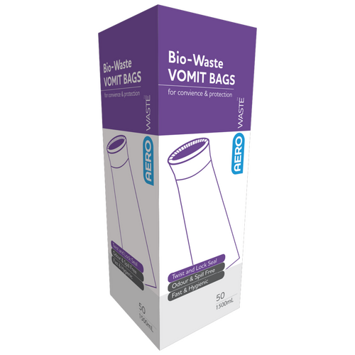 AEROWASTE Bio-Waste Vomit Bag 1500ml Box/50   AW1510