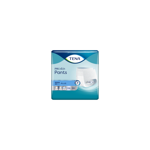 TENA ProSkin Unisex Incontinence Pull Up Pants PLUS [Size: Large 14 Pack]